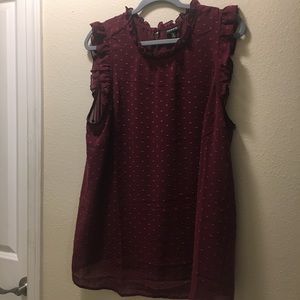 Torrid sheer tank top, size 2.